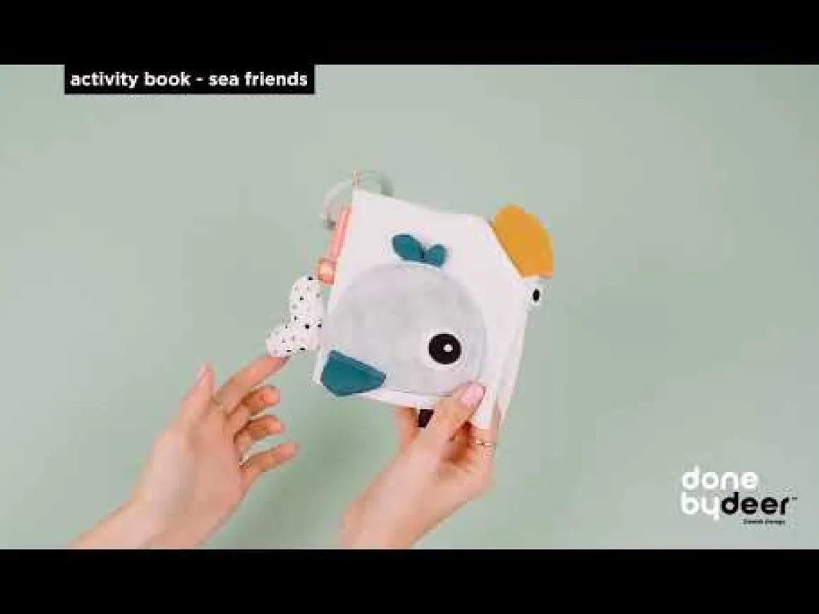 Activity book - Sea friends - Colour mix