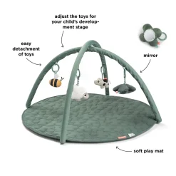 Activity play mat - Tiny farm - Green