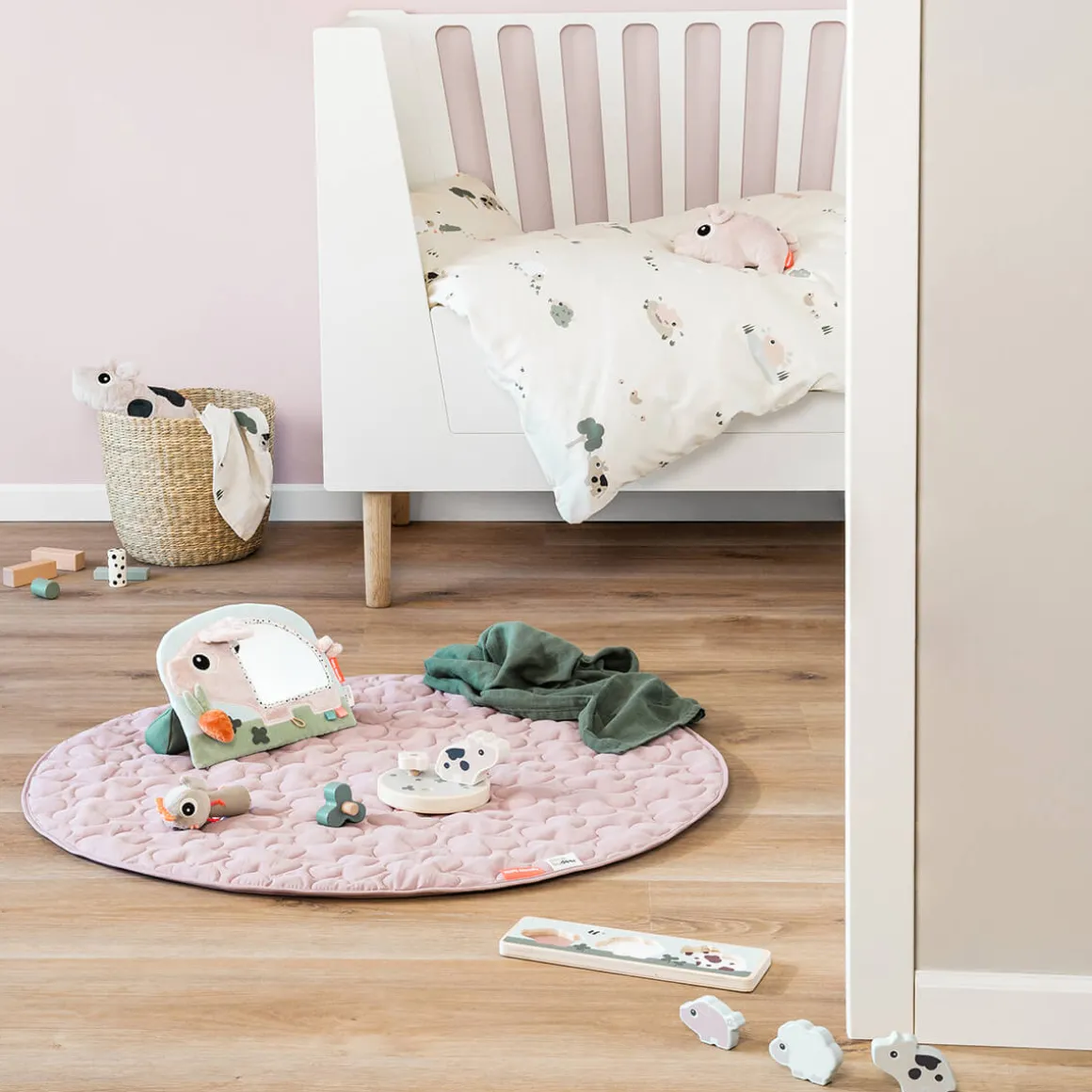 Activity play mat - Tiny farm - Powder