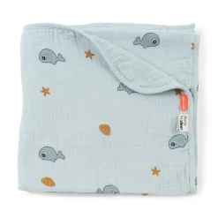 Baby blanket - Wally - Blue
