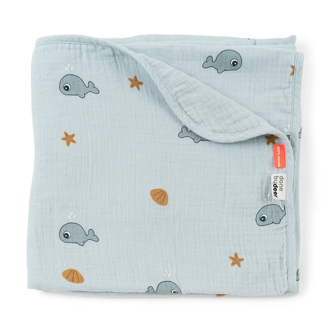 Baby blanket - Wally - Blue