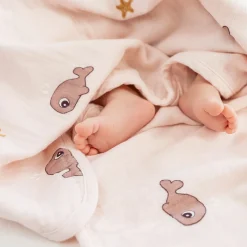 Baby blanket - Wally - Powder