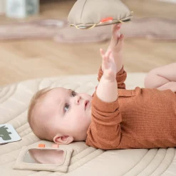 Baby contrast card holder - Deer friends - Sand