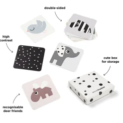 Baby contrast cards 10-pack - Elphee - Colour mix