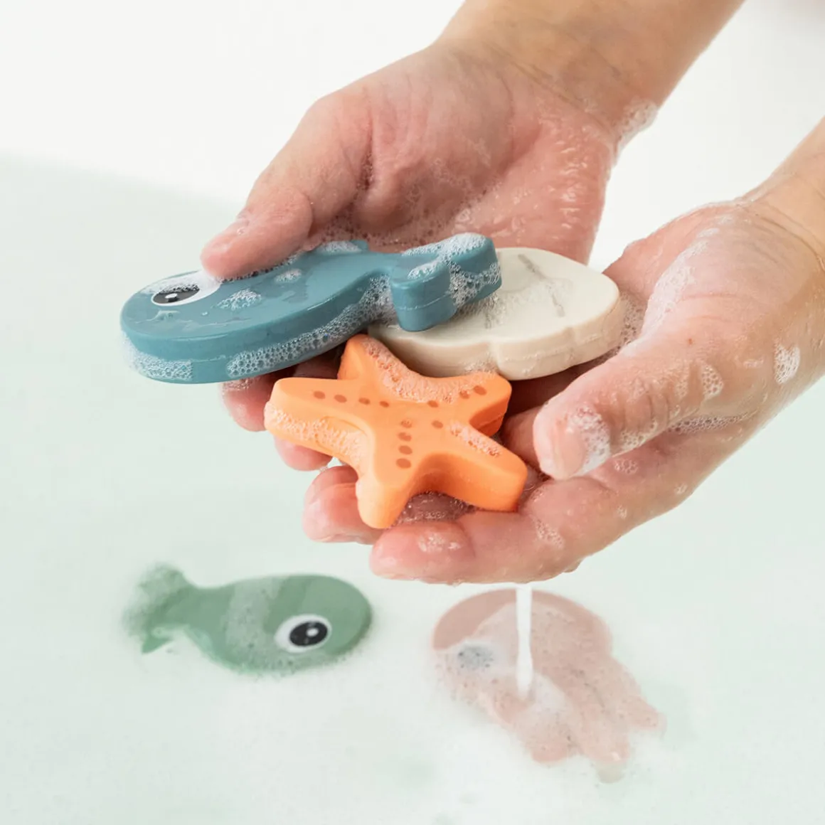 Bath fishing toy - Sea friends - Colour mix