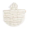 Bath poncho - Stripes - Sand