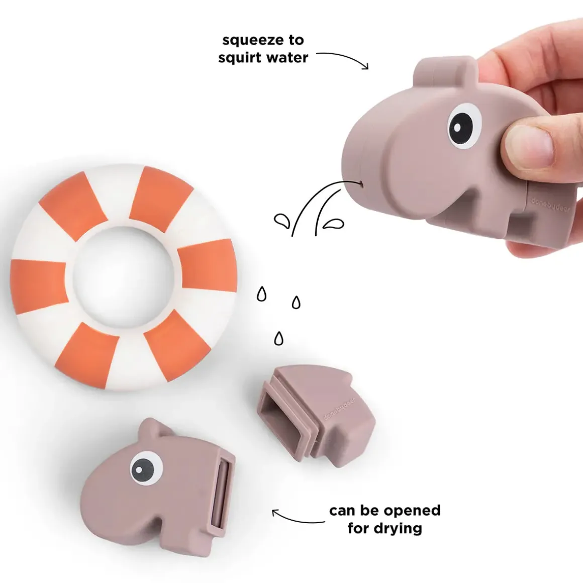 Bath squirter toy - Ozzo - Powder