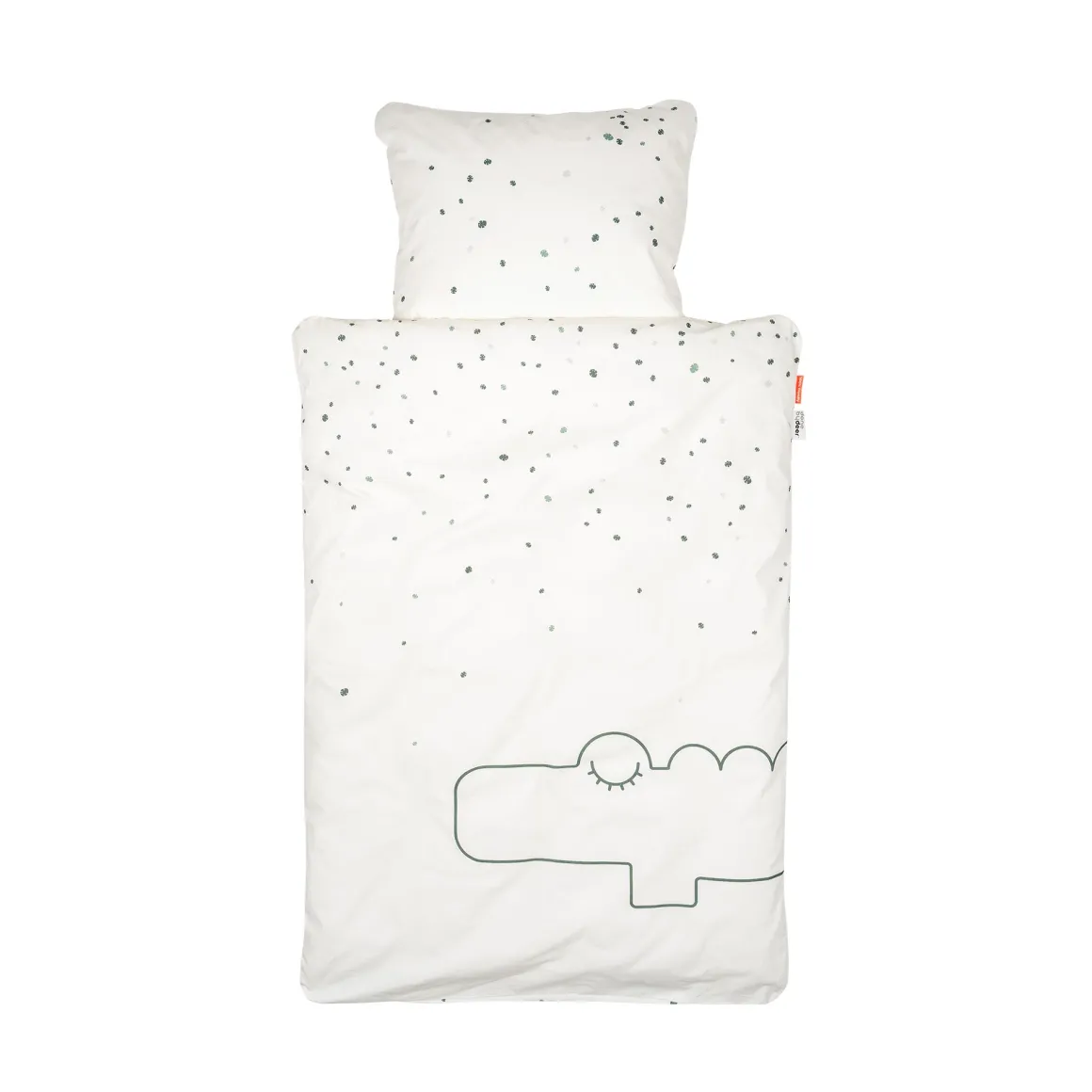 Bedlinen junior - Croco - Beige
