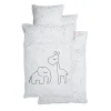 Bedlinen junior - Dreamy dots - White