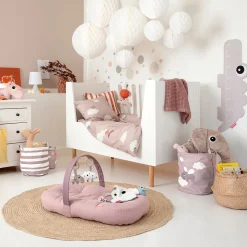 Bedlinen junior - Happy clouds - Powder