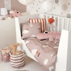 Bedlinen junior - Happy clouds - Powder