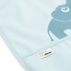 Bib with velcro 2-pack - Elphee - Blue