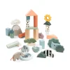 Building block set 34 pcs - Deer friends - Colour mix