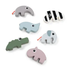 Building block set 34 pcs - Deer friends - Colour mix