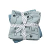 Burp cloth 2-pack - Contour - Blue