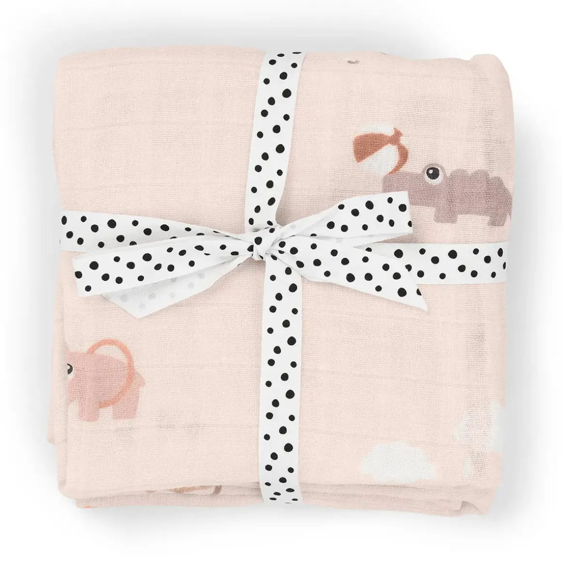 Burp cloth 2-pack - Playground - Powder