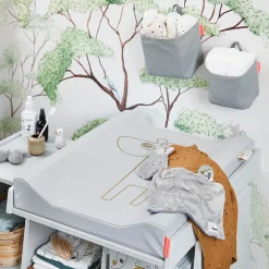 Changing pad easy wipe - Raffi - Grey