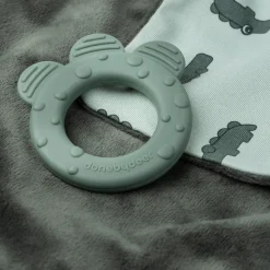 Comfort teether - Croco - Green
