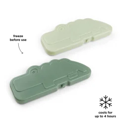 Cooling element 2-pack - Croco - Green