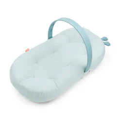 Cozy lounger with activity arch - Raffi - Blue