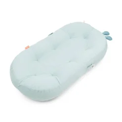 Cozy lounger with activity arch - Raffi - Blue