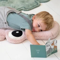 Cuddle friend Big - Croco - Powder
