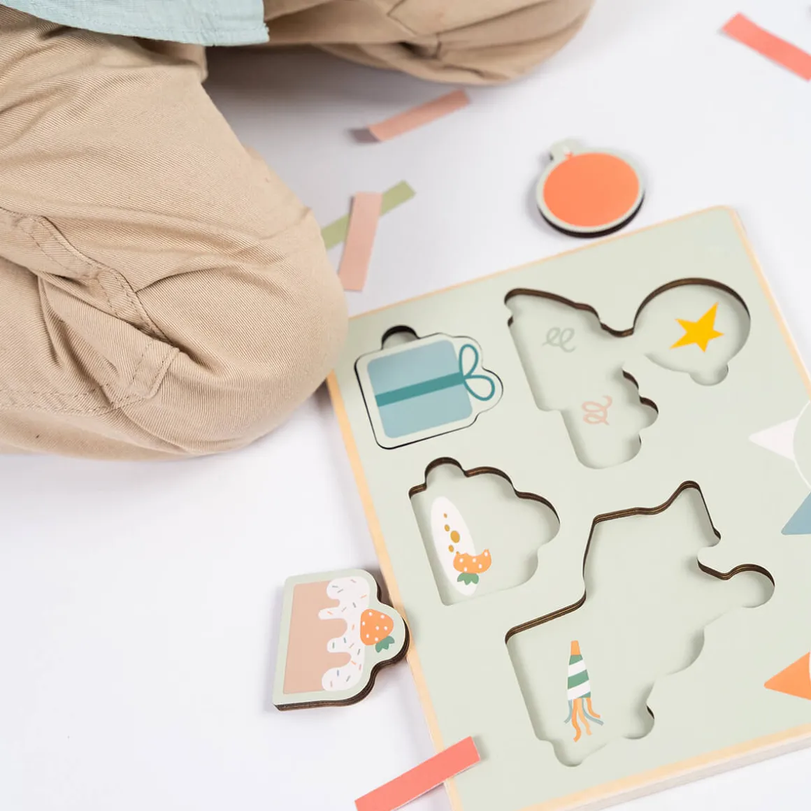First layer puzzle - Celebration - Colour mix
