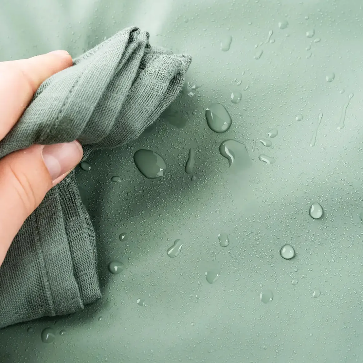 Foldable changing mat - Green