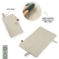 Foldable changing mat - Sand