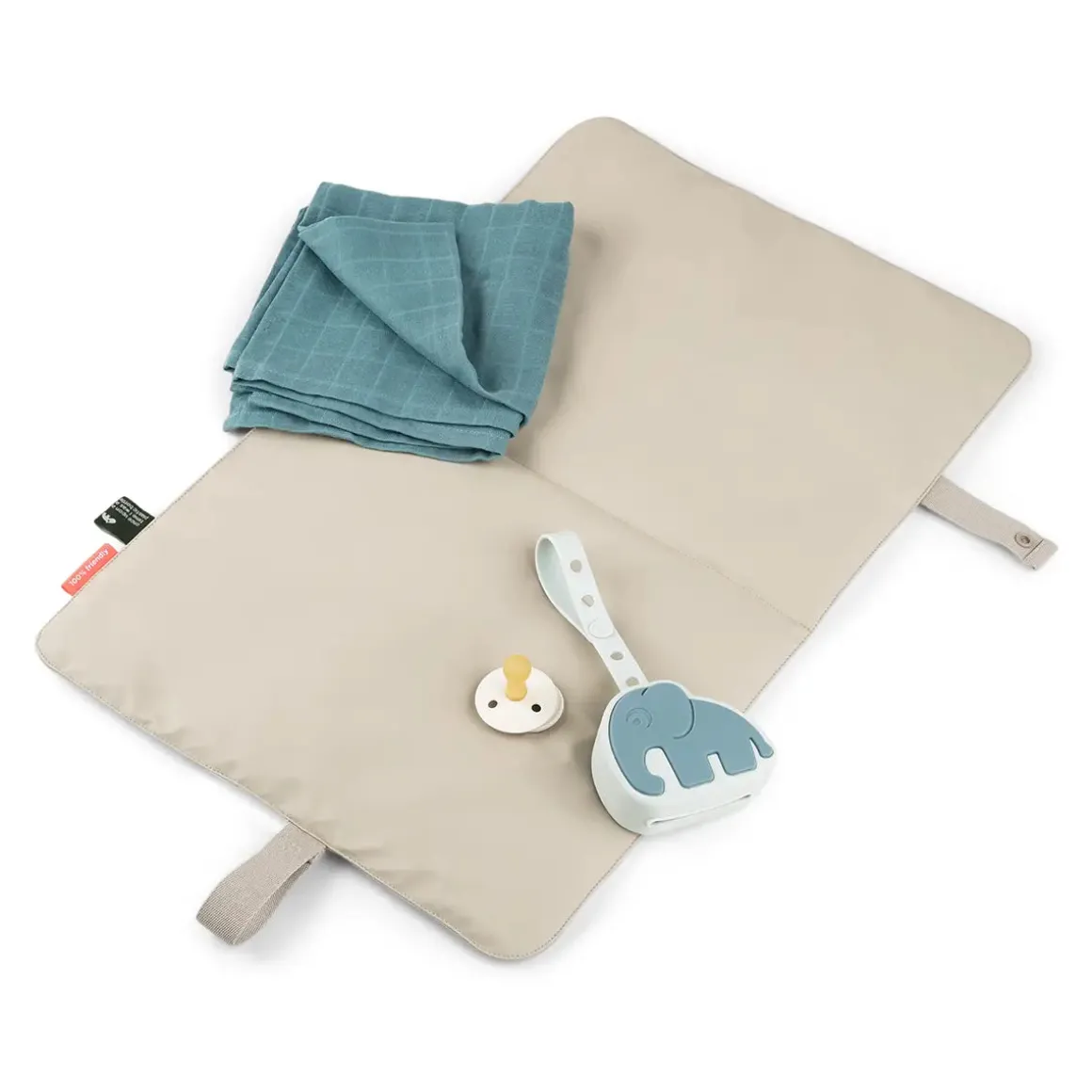 Foldable changing mat - Sand