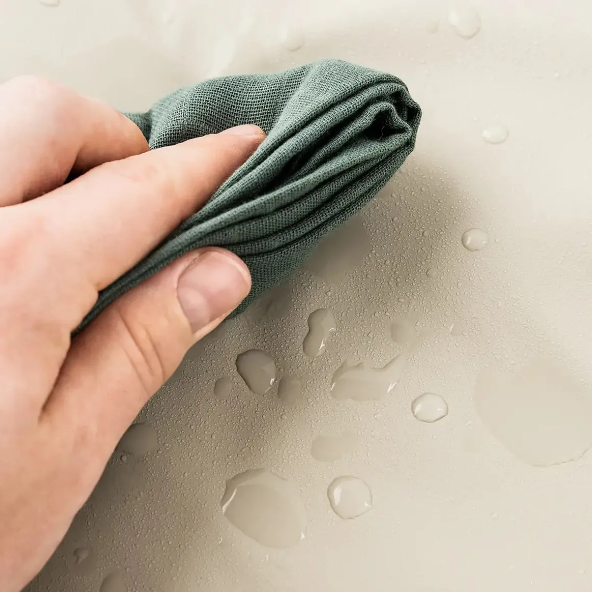 Foldable changing mat - Sand