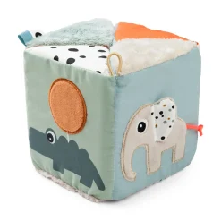 Fold-out sensory cube - Deer friends - Colour mix