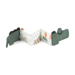 Fold-out soft book - Croco - Green