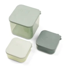 Food storage container set L - Elphee - Green