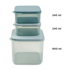 Food storage container set M - Elphee - Blue