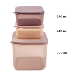Food storage container set M - Elphee - Powder