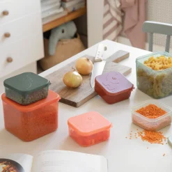 Food storage container set L - Elphee - Green