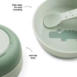 Foodie bowl - Croco - Green