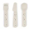 Foodie cutlery set - Confetti - Sand