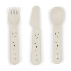 Foodie cutlery set - Confetti - Sand