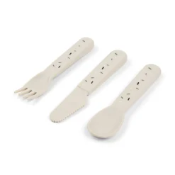 Foodie cutlery set - Confetti - Sand