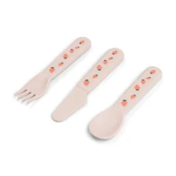 Foodie cutlery set - Tiny farm - Powder