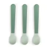 Foodie easy-grip baby spoon 3-pack - Green