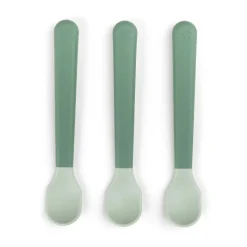 Foodie easy-grip baby spoon 3-pack - Green