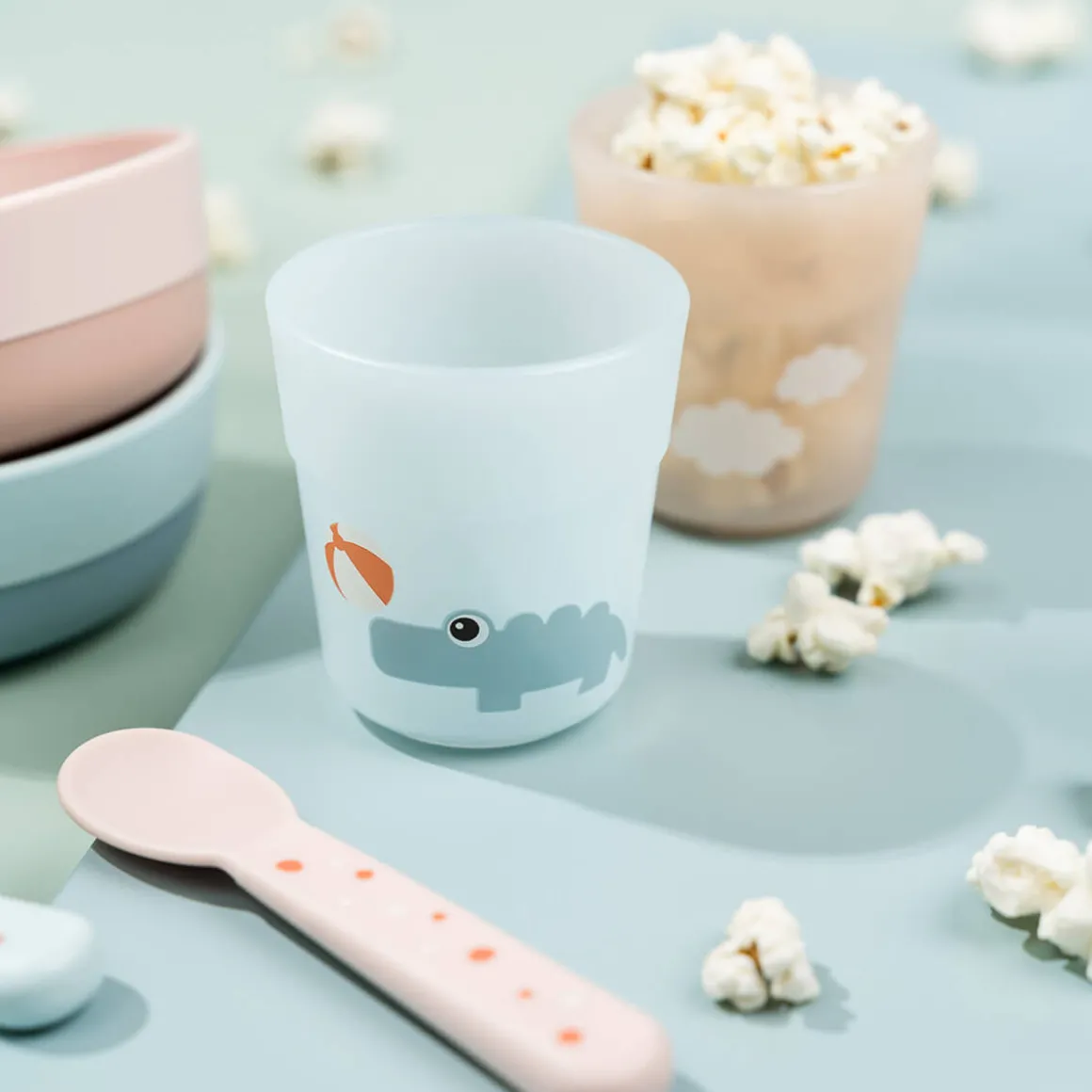 Foodie first meal set - Playground - Blue