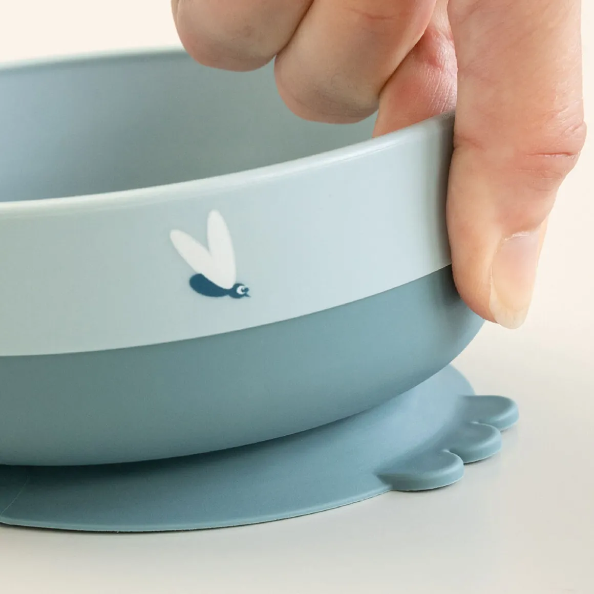 Foodie first meal set w/suction - Elphee - Blue