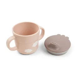 Foodie first meal set w/suction - Happy clouds - Powder