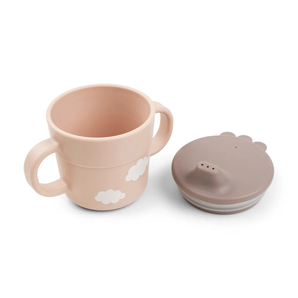 Foodie first meal set w/suction - Happy clouds - Powder