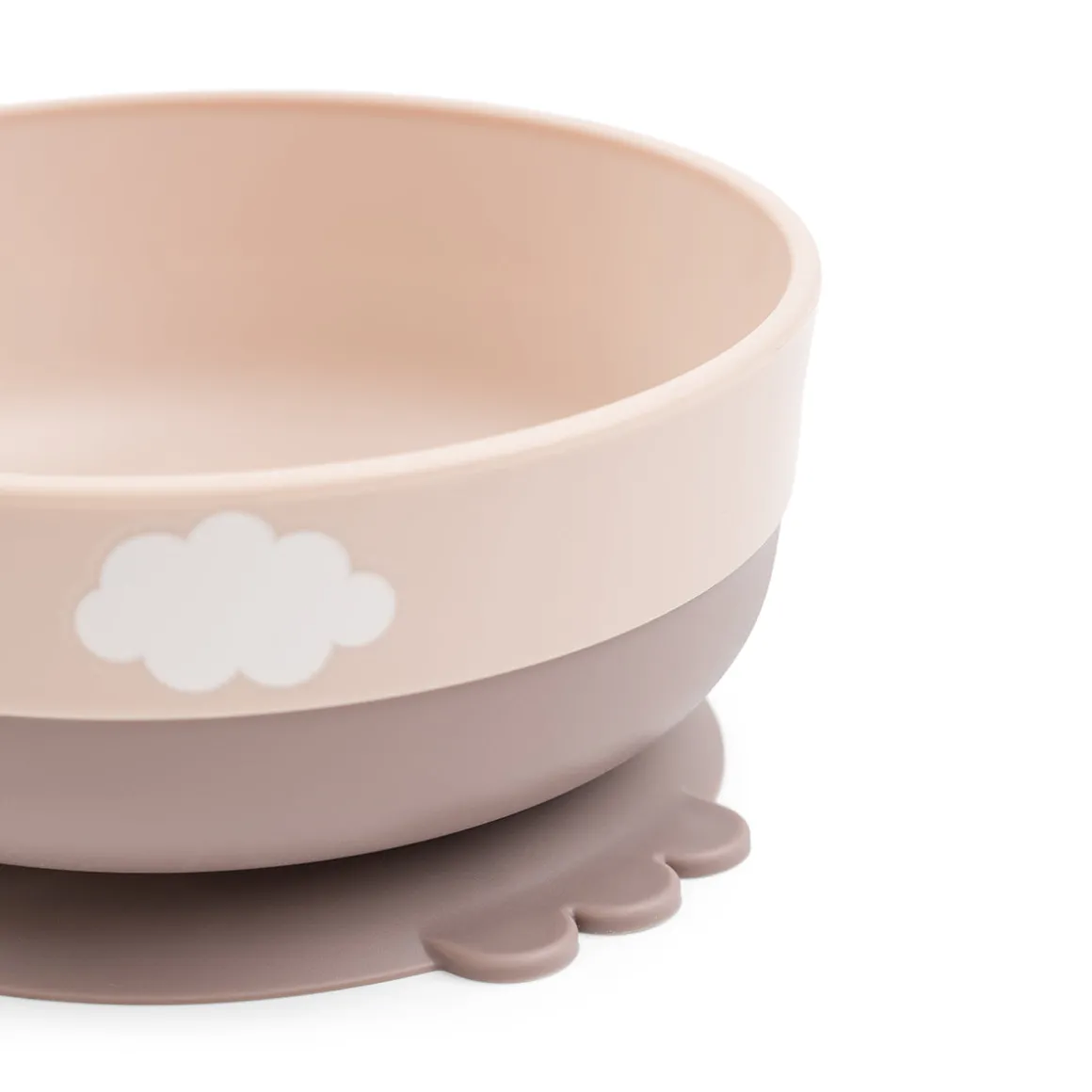 Foodie first meal set w/suction - Happy clouds - Powder