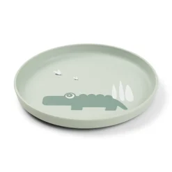 Foodie plate - Croco - Green